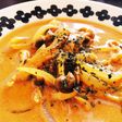 玉ねぎとキノコの豆乳カレースープ