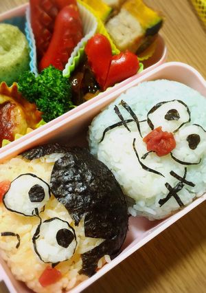 キャラ弁(ドラえもん)-レシピのメイン写真