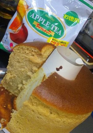 アップルティーでふわふわシフォンケーキ♪-レシピのメイン写真