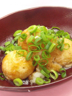 介護食 揚げたこ焼きポン酢-レシピのメイン写真