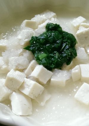 トロトロ豆腐のみぞれ煮＊離乳食中期-レシピのメイン写真