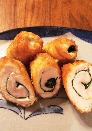 ササミの大葉チーズ巻きフライ-レシピのメイン写真
