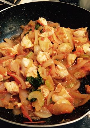鶏肉のトマト煮(脂肪燃焼スープリメイク)-レシピのメイン写真
