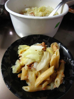 ワンポットパスタ♪キャベツの重ね煮ペンネ-レシピのメイン写真