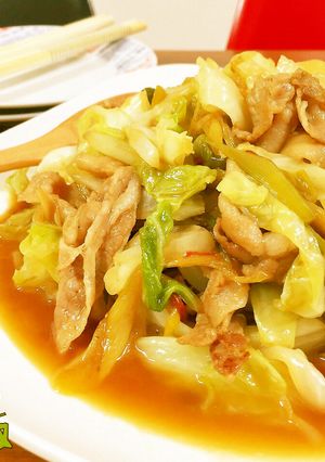 ピリ辛ッ‼豚キャベツの香味醤油炒め-レシピのメイン写真