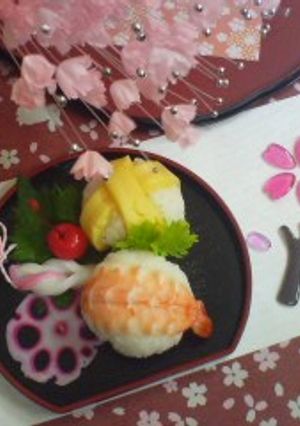 ちびっ子のひな祭り♪手毬おにぎり♪-レシピのメイン写真