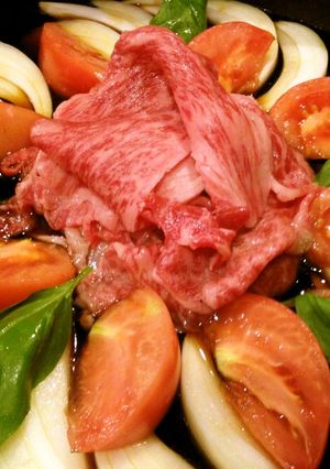 トマトすき焼きは、ばさら風ミシュラン❗️-レシピのメイン写真