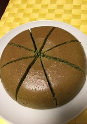 はちみつ青汁きな粉パンケーキ-レシピのメイン写真