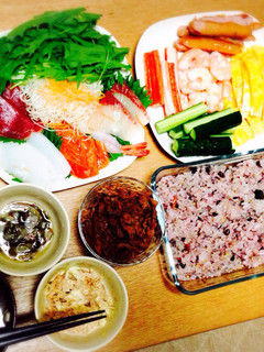 具沢山☆手巻き寿司パーティー-レシピのメイン写真