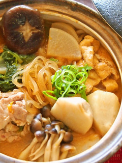マロニーでほうとう鍋風-レシピのメイン写真