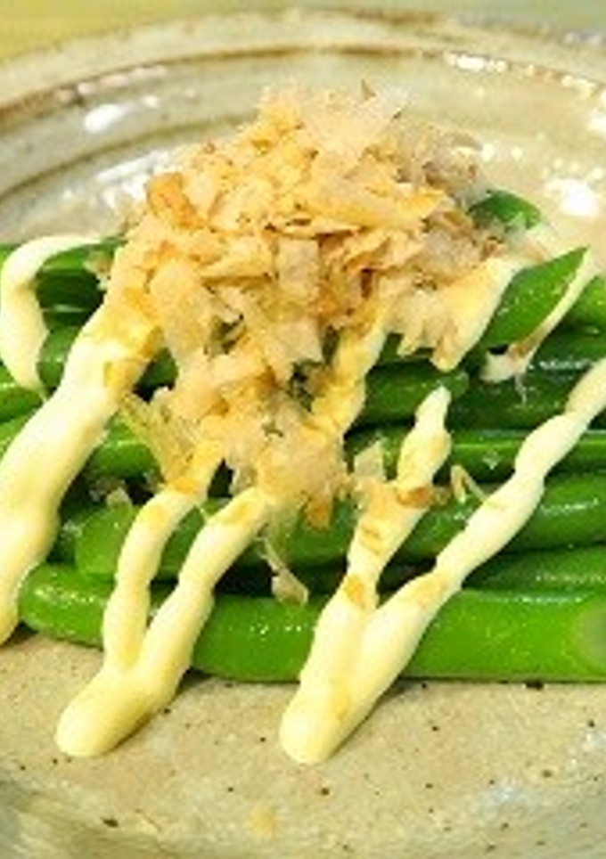 いんげんのおかかマヨ-レシピのメイン写真