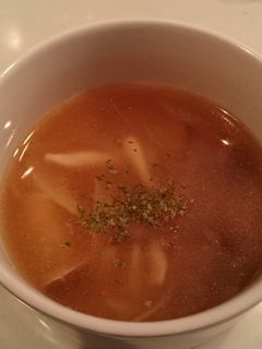 簡単!キノコたっぷりのコンソメスープ!-レシピのメイン写真