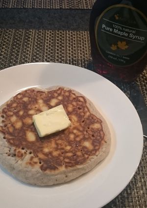 ほうじ茶のパンケーキ-レシピのメイン写真