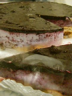 簡単♡ブルーベリームース風ケーキ-レシピのメイン写真