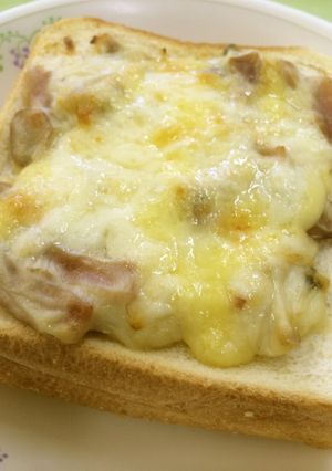 クラムチャウダートースト-レシピのメイン写真
