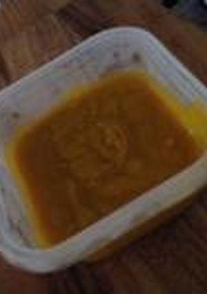 かぼちゃのペースト（離乳食初期）-レシピのメイン写真