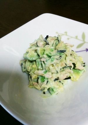 アボカドとツナの塩昆布サラダ-レシピのメイン写真