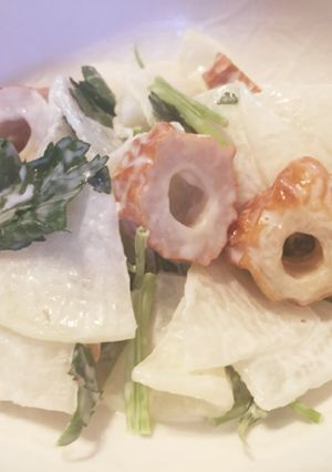 大根とちくわのわさびマヨ和え-レシピのメイン写真