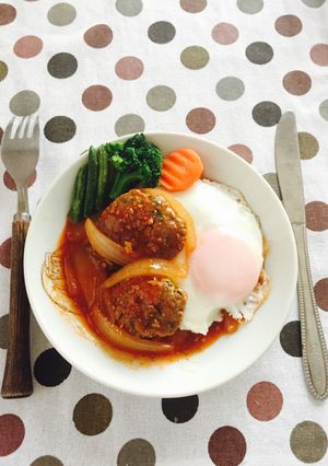 簡単！ネギバーグ(ハンバーグ♡)-レシピのメイン写真