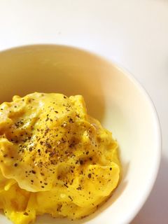 3分!!煮物の余りで簡単カボチャサラダ-レシピのメイン写真