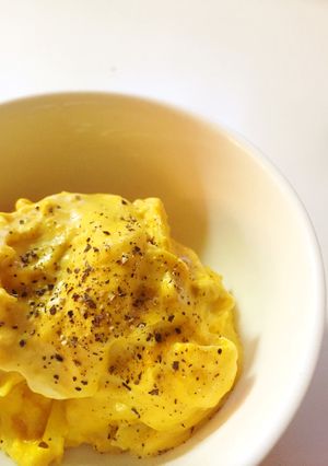 3分！！煮物の余りで簡単カボチャサラダ-レシピのメイン写真