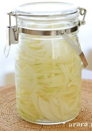 食菜酢で酢タマネギ-レシピのメイン写真