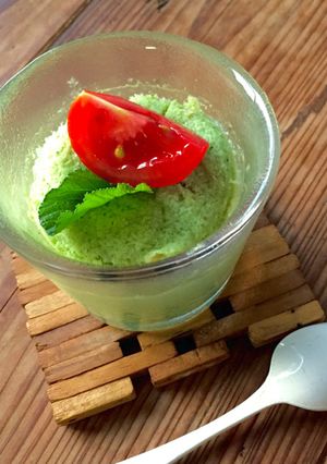 トマトとキャベツ 野菜の洋風茶碗蒸し-レシピのメイン写真
