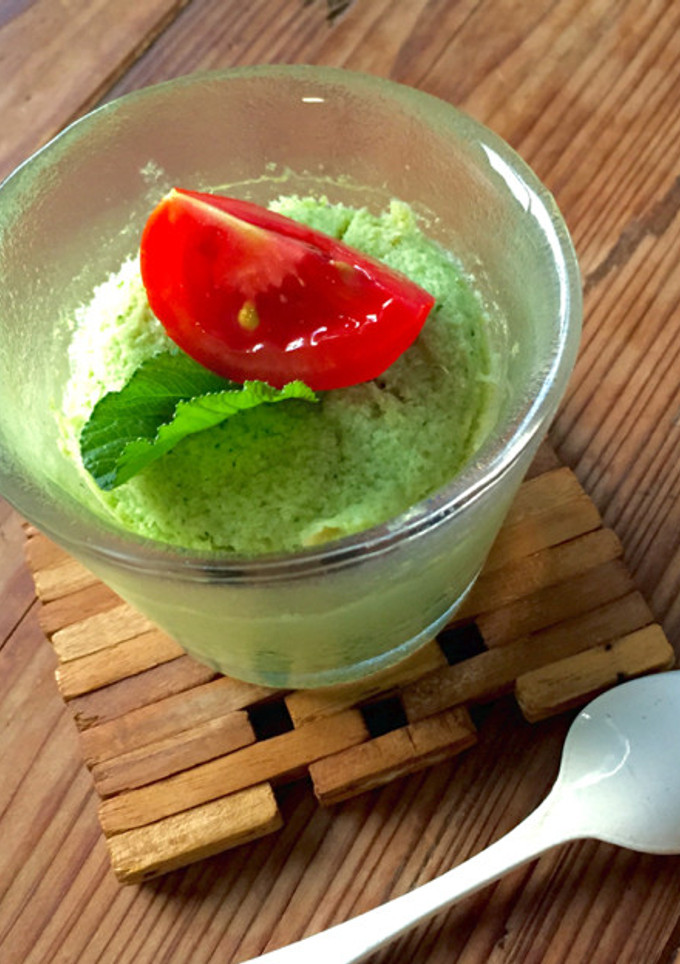 トマトとキャベツ 野菜の洋風茶碗蒸し-レシピのメイン写真