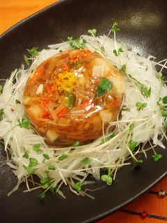 ネバネバ和風ジュレサラダ-レシピのメイン写真