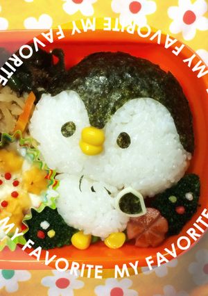 キャラ弁＊簡単＊ペンギンさん-レシピのメイン写真