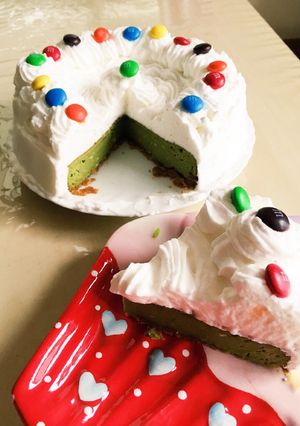 使い切り！抹茶チーズケーキ-レシピのメイン写真