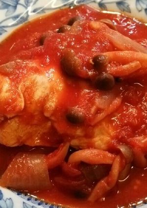 ほったらかしのチキンのトマト煮-レシピのメイン写真