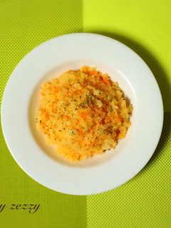 簡単!キャロットピラフ♪人参炊き込みご飯-レシピのメイン写真