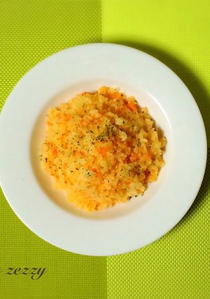 簡単！キャロットピラフ♪人参炊き込みご飯-レシピのメイン写真