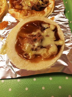 餃子の皮で照り焼きチキンピザ-レシピのメイン写真