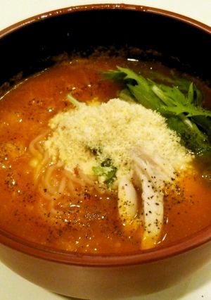 白滝　トマトラーメン-レシピのメイン写真
