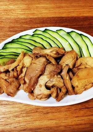簡単！鷄肉のさっぱりふんわり煮-レシピのメイン写真
