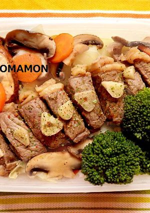 ruhruで作る★秋の運動会ステーキ弁当-レシピのメイン写真
