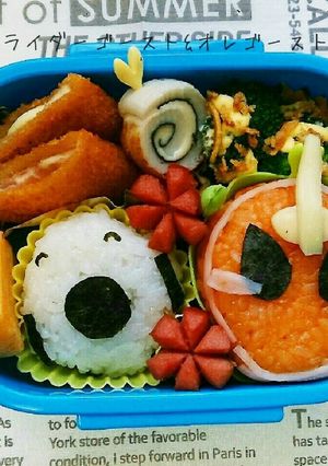 新☆仮面ライダーゴースト弁当-レシピのメイン写真