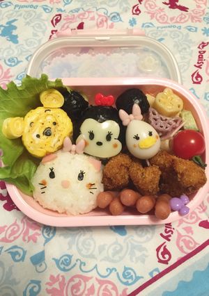 ツムツム キャラ弁-レシピのメイン写真