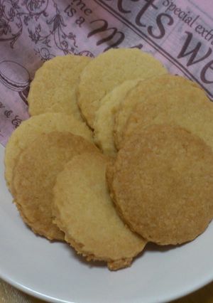 横着だけどサクサク♪ココナッツクッキー-レシピのメイン写真