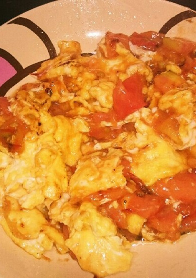トマトと卵の炒め物-レシピのメイン写真
