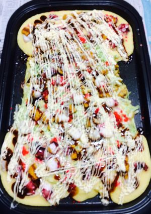 ホットプレートでたこ焼き風？-レシピのメイン写真
