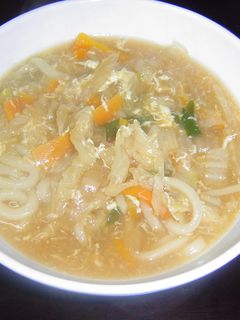 野菜たっぷりあんかけうどん-レシピのメイン写真
