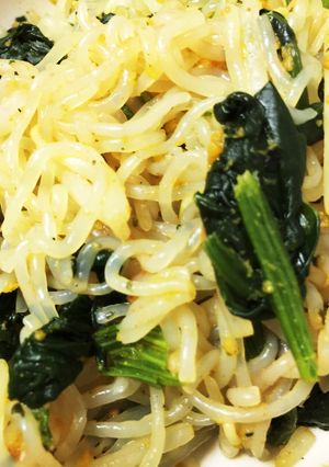 ダイエットにパスタ風しらたき-レシピのメイン写真