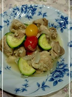 簡単 夏野菜と鶏肉の塩麹炒め-レシピのメイン写真