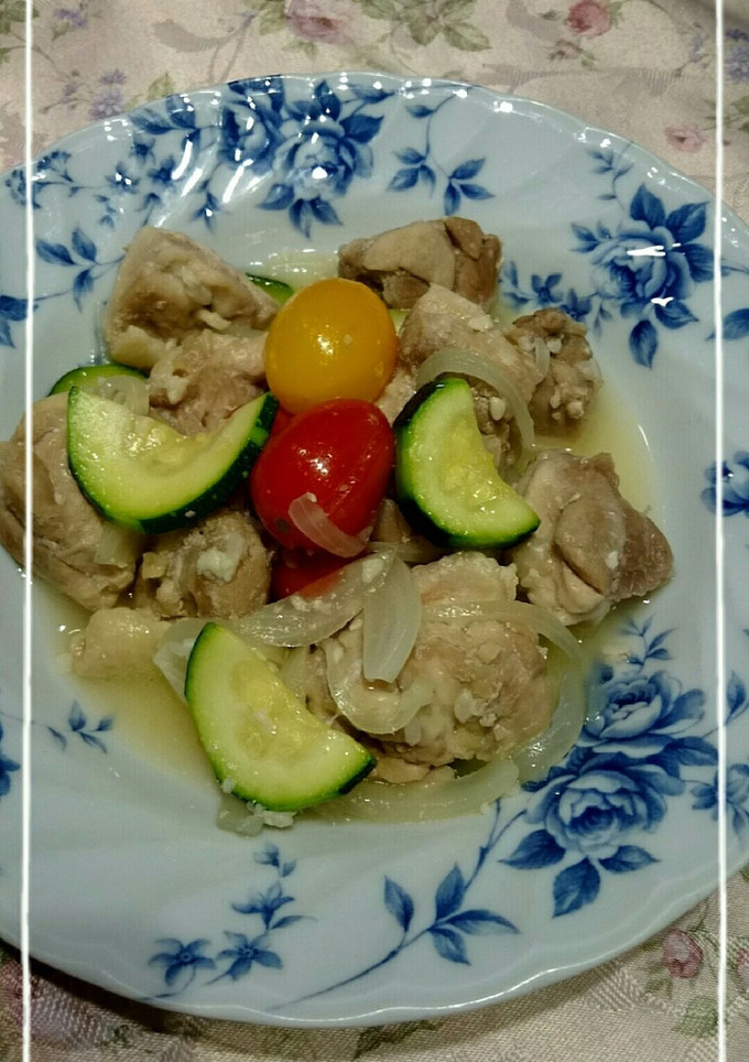 簡単 夏野菜と鶏肉の塩麹炒め-レシピのメイン写真