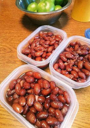 甘くて美味しいね、煮豆❤-レシピのメイン写真