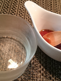 水ゼリーほうじ茶ソース-レシピのメイン写真