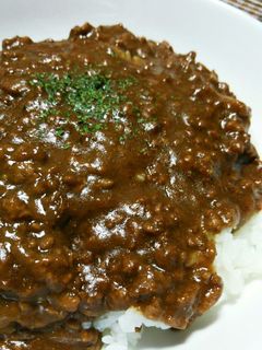 超激早!ひき肉だけのキーマカレー♪-レシピのメイン写真